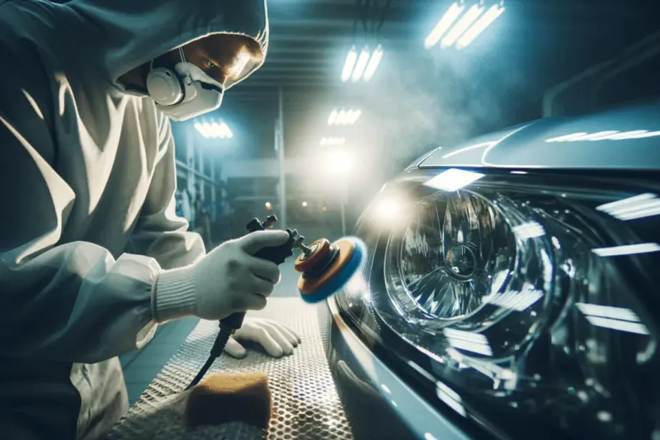 Иллюстрация к материалу: Полировка фар по страховке Детейлинг Paint Service