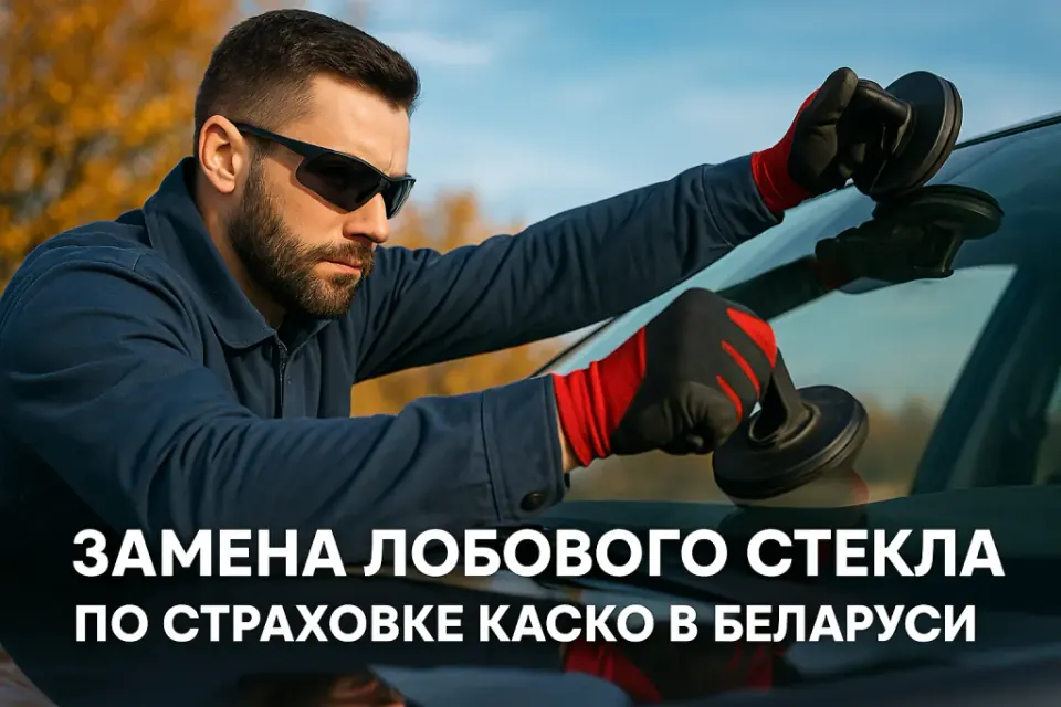 Иллюстрация к материалу: Замена лобового стекла по страховке в Минске Paint Service