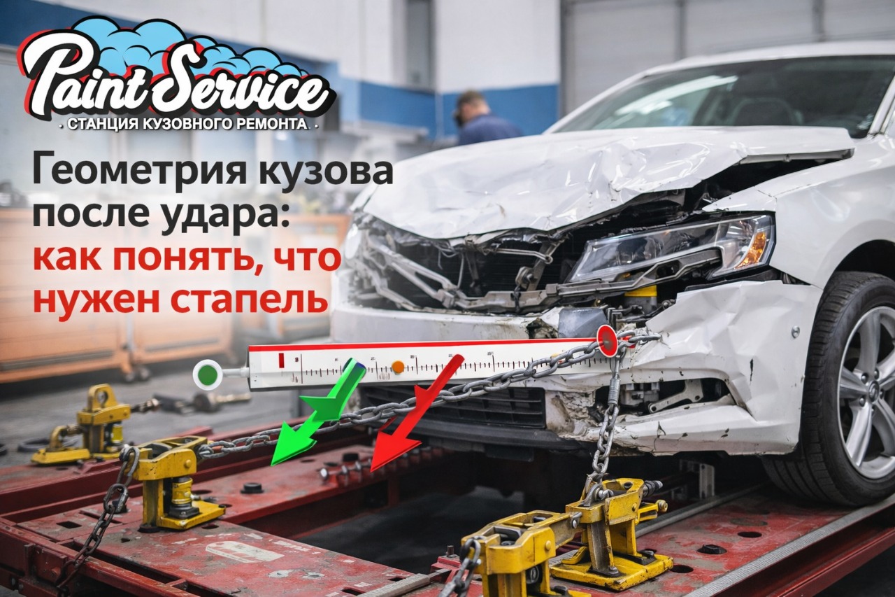 Геометрия кузова после удара: как понять, что нужен стапель