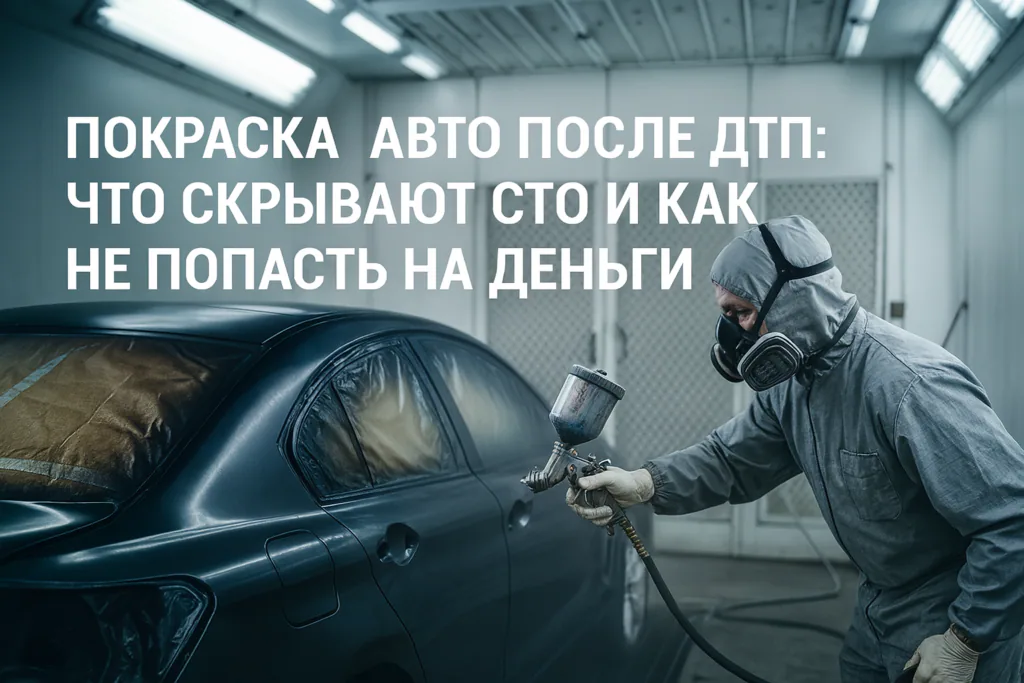 Покраска авто после ДТП: что скрывают СТО и как не попасть на деньги