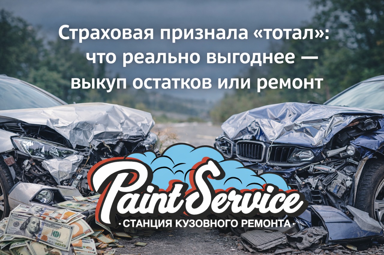 Страховая признала тотал