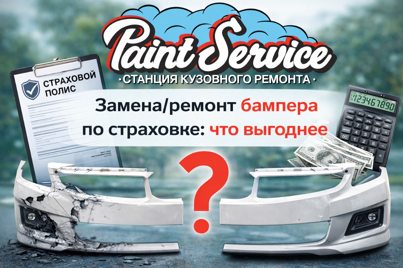 Замена или ремонт бампера по страховке: что выгоднее после ДТП