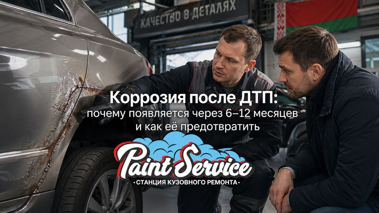 Коррозия после ДТП