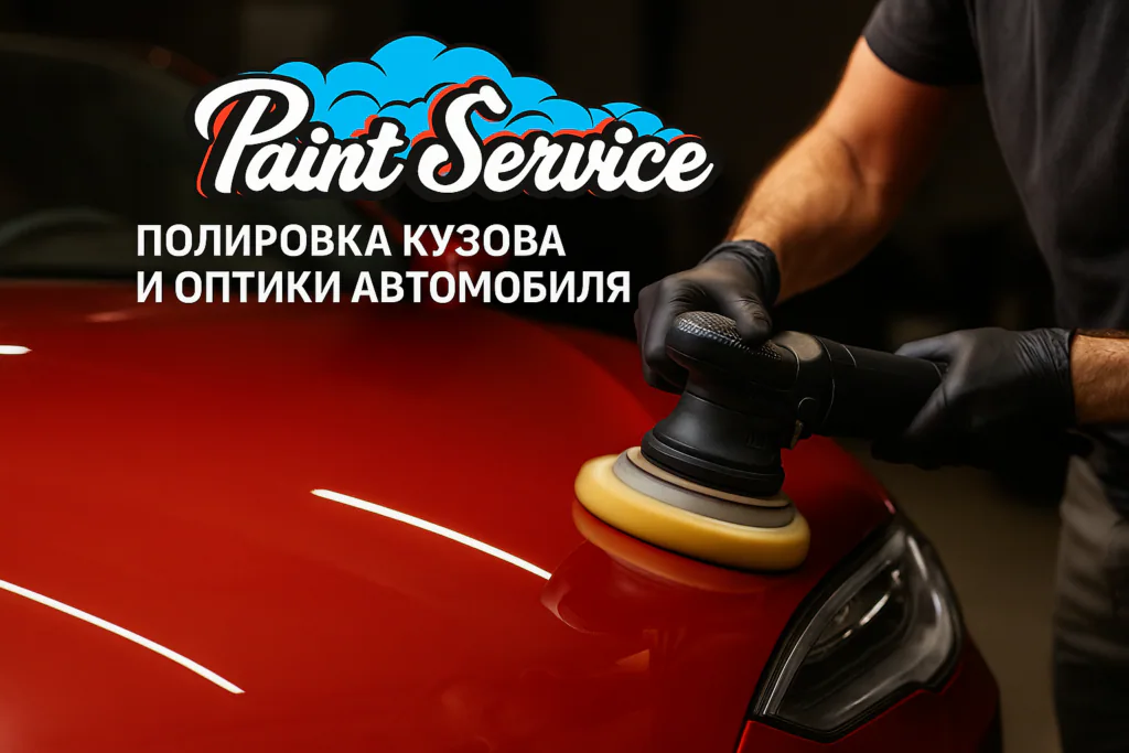 Полировка кузова автомобиля в Paint Service