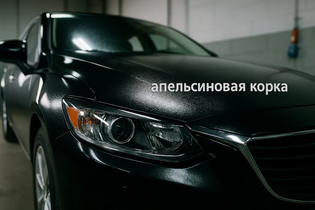 Почему после покраски появляется шагрень: кто виноват и что делать?